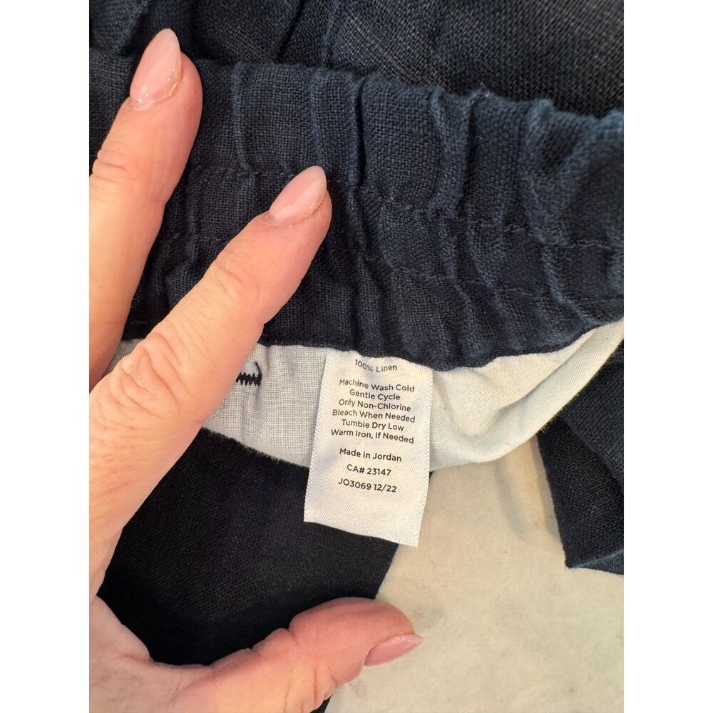 🌿 Talbots Tencel Linen Wide Leg Pants NWT •‎ XS • 100% Linen ✨ - Picture 3 of 6